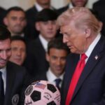 Sorprende la visita de Messi con el Inter a Trump en la Casa Blanca