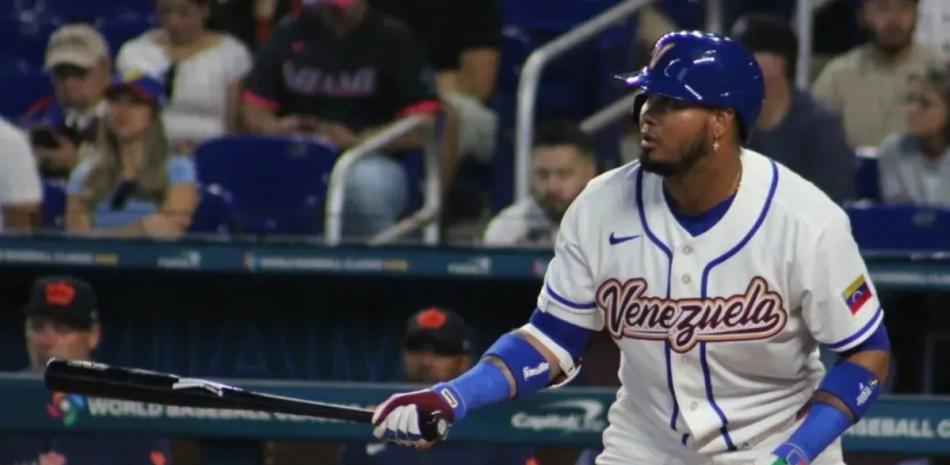 Luis Arráez hace historia con Venezuela en el Clásico Mundial