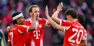 Kane anota de nuevo y Bayern se acerca al título de Bundesliga tras golear al Unión de Berlín