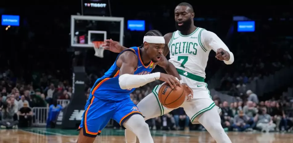 Los Celtics vencen a OKC y presentan candidatura al anillo; los Spurs aprietan el Oeste