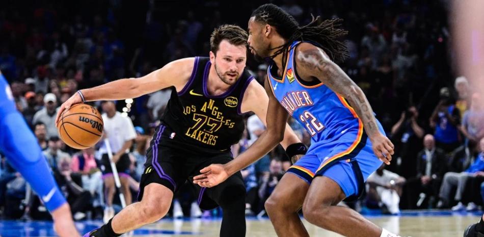 Luka Doncic sufre una lesión derrota contundente ante Thunder