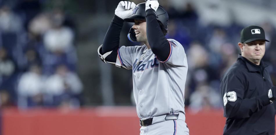 Graham Pauley define con un doblete el triunfo de los Marlins sobre los Yankees