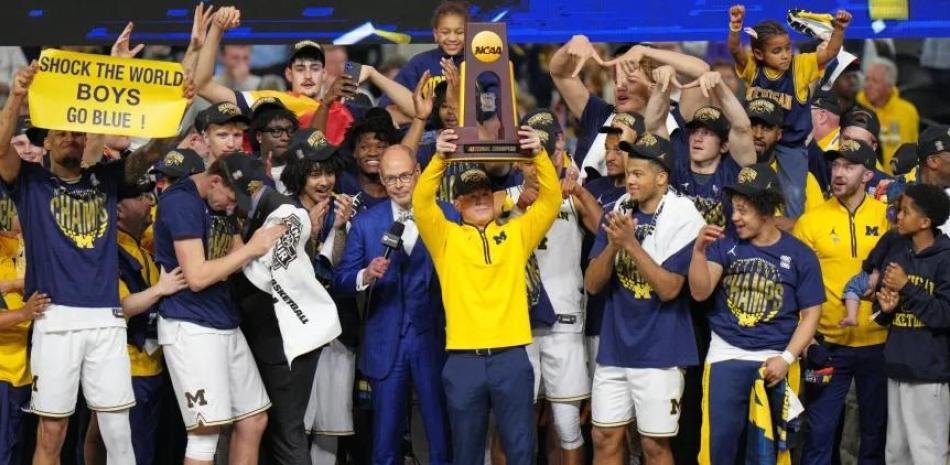 Yaxel Lendeborg y Michigan son campeones del basquet de la NCAA