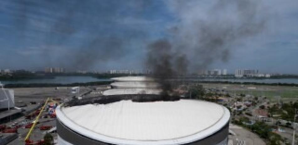 Se desata incendio en el Parque Olímpico de Rió de Janeiro