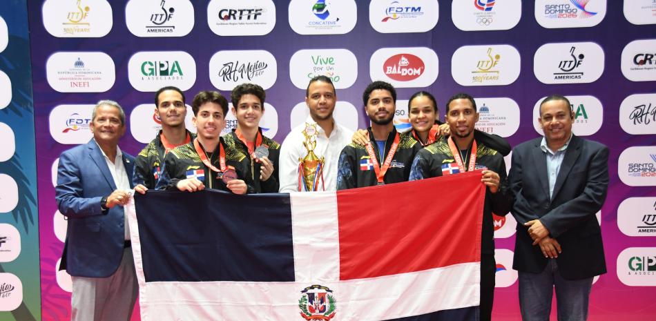 Dominicana queda en el cuarto lugar en el Centroamericanos de Tenis de Mesa