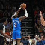 Gilgeous-Alexander anotó 31 y Oklahoma completa barrida sobre Suns