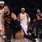 Jalen Brunson sobresale con 39 puntos en la victoria de los Knicks sobre los Hawks