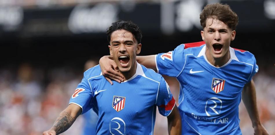 Iker Luque y Miguel Cubo marcan goles y el Atlético de Madrid supera al Valencia