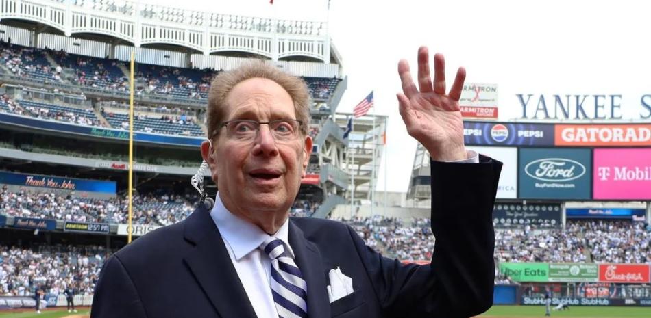 Fallece Jon Sterling locutor de los Yankees, quien ganó prestigio por su forma de narrar jonrones