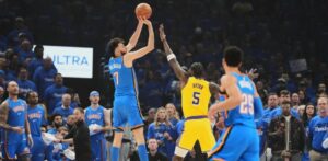 Holmgren anota 24 y los Thunder vencen Lakers en inicio semifinales Conferencia Oeste