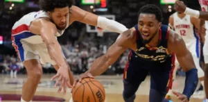 Mitchell iguala récord de playoffs con 39 puntos en una mitad y Cavs vencen