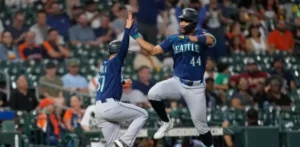 Julio Rodríguez conecta jonrón, Marineros le han ganado ocho seguidos a los Astros