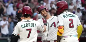 Nolan Arenado da jonrón con bases llenas y Arizona vence 12-2 a los Gigantes