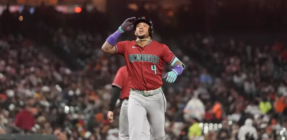 Ketel Marte pega vuelacercas y los Diamondbacks vencen 7-5 a Gigantes