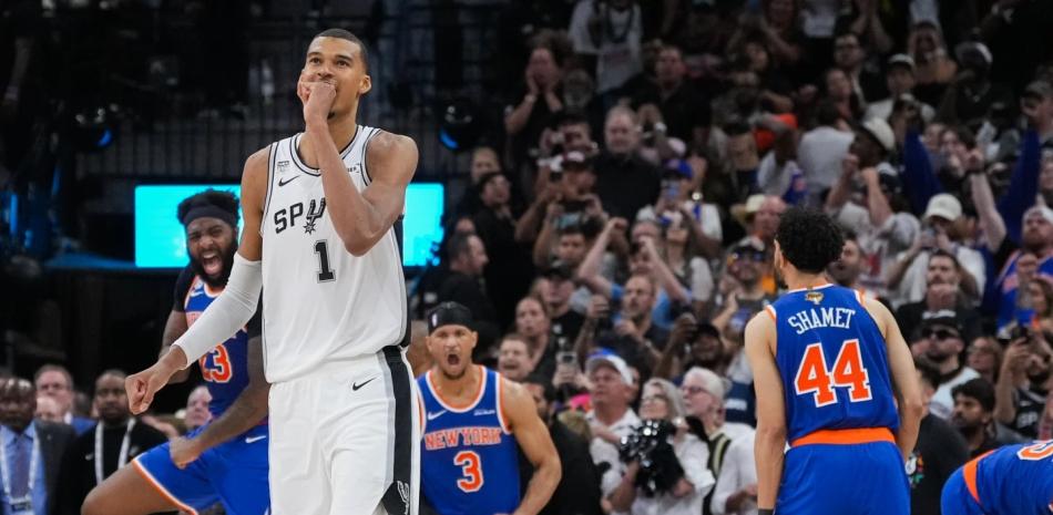 Wemby y los Spurs dejan escapar el segundo partido de las Finales de la NBA