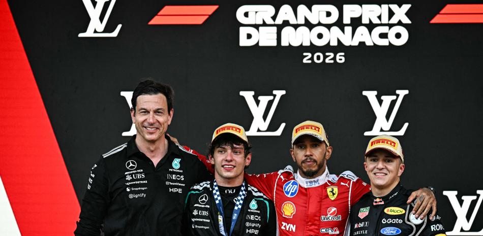 Antonelli gana GP de Mónaco de F1 y se escapa en liderato del campeonato