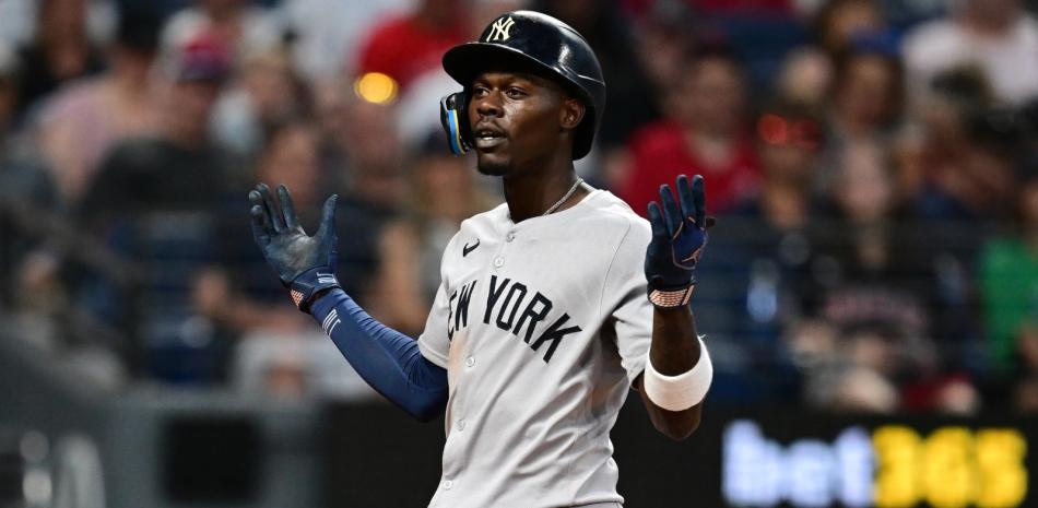 Chisholm jonronea en la octava y decide victoria de Yankees sobre Cleveland