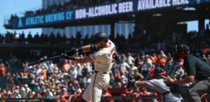 Grand slam de Eldridge en el noveno corona gran remontada de los Gigantes