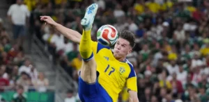 Suecia aplasta 5-1 a Túnez y liderar el Grupo F de la Copa Mundial de la FIFA