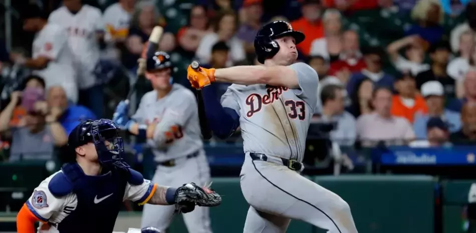 Colt Keith batea tres cuadrangulares y produce seis en el triunfo de Tigres ante Astros