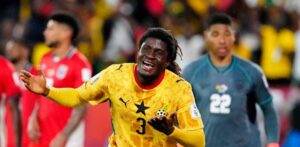 Gol de Caleb Yirenki en los últimos minutos le da a Ghana una victoria por 1-0 sobre Panamá