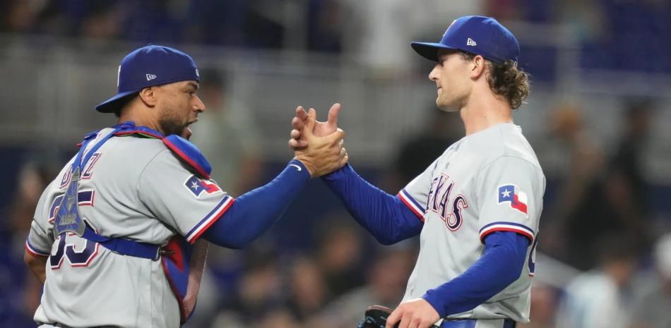 Nimo, Osuna y Durán lideran ataque de Texas en su victoria sobre los Marlins