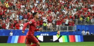 ¡Síuuu! Cristiano Ronaldo, el primero en anotar en seis mundiales