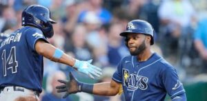 Reales detienen racha jonronera de Caminero, pero no a los Rays de Tampa
