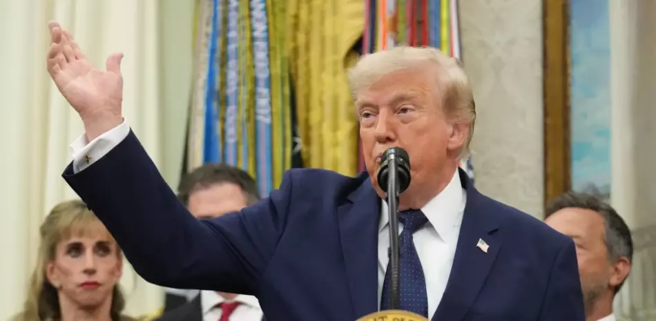 Trump declara que la roja del árbitro del Mundial fue horrible, pero dejó el fallo a FIFA