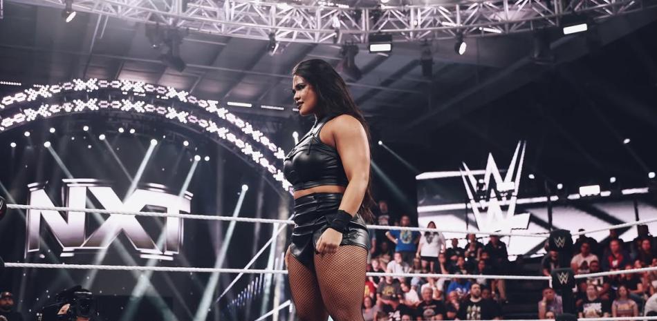 Luchadora dominicana debutó en NXT
