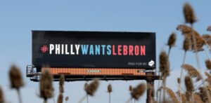LeBron eligió Filadelfia, ocho años después de que las vallas le pidieran que viniera