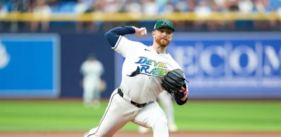 Drew Rasmussen lanza partido de un hit y los Rays blanquean 1-0 a los Guardianes