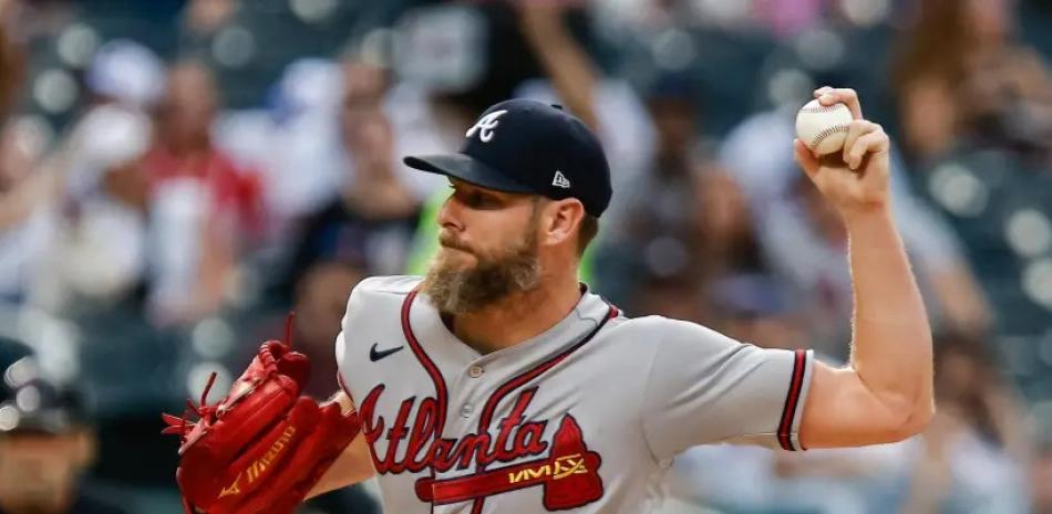 Sale domina y Bravos superan 1-0 a Mets para dividir doble cartelera