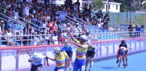 Tascón conquistó el oro en mil metros, Colombia domina medallero de patinaje