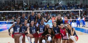 Las Reinas del Caribe vencen 3-1 a Puerto Rico y avanza a semifinal en Juegos Centroamericanos