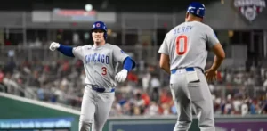 Bregman, con su primer partido de tres jonrones, ayuda a Cachorros a vencer a Nacionales