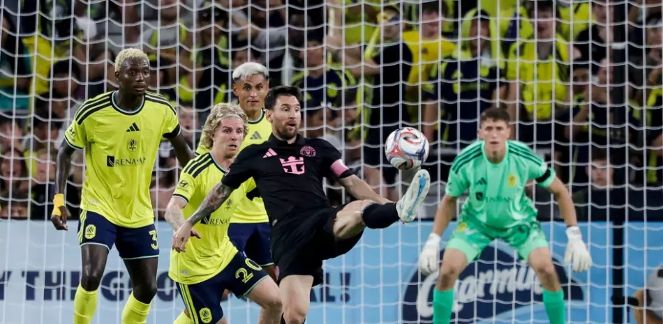Nashville golea 4-1 a Inter Miami de Messi con dos tantos de Mukhtar