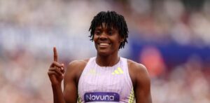 Marileidy Paulino vuelve a imponerse en Polonia y mantiene su invicto en la Liga Diamante