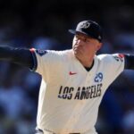 Tarik Skubal abanica a 11 y consigue su primera victoria con el uniforme de los Dodgers