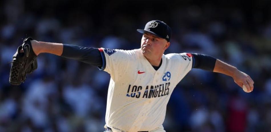 Tarik Skubal abanica a 11 y consigue su primera victoria con el uniforme de los Dodgers