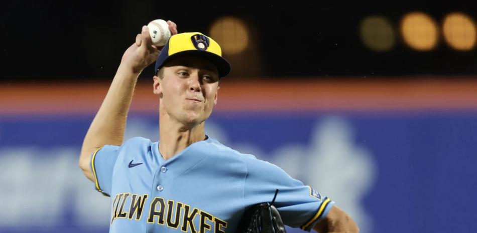 Chourio y Misiorowski conducen Cerveceros a una victoria 8-2 sobre los Mets