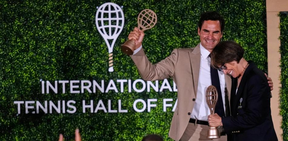 Entre lágrimas, Roger Federer ingresa al Salón de la Fama Internacional del Tenis