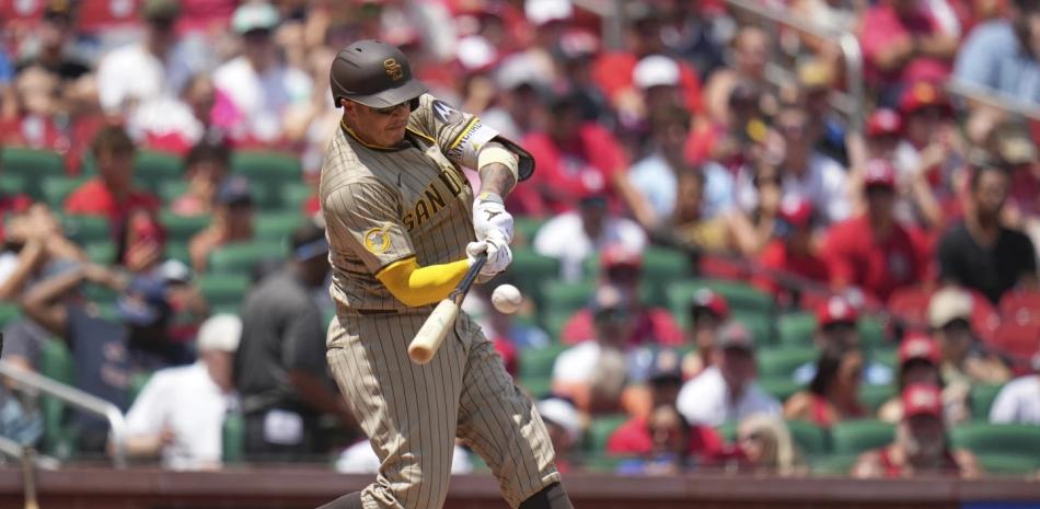 Machado batea de 5-4 en blanqueada de los Padres a los Rojos