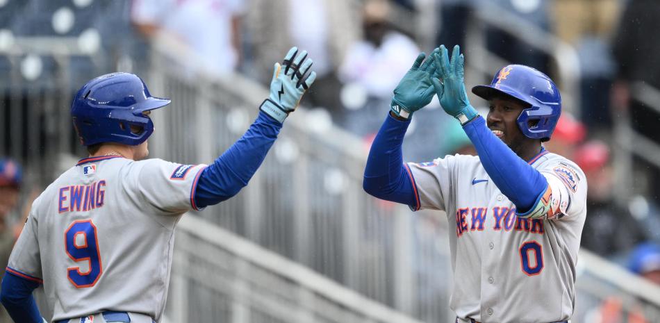 Ronny Mauricio conecta par de cuadrangulares y los Mets vencen a los Nacionales 7-2