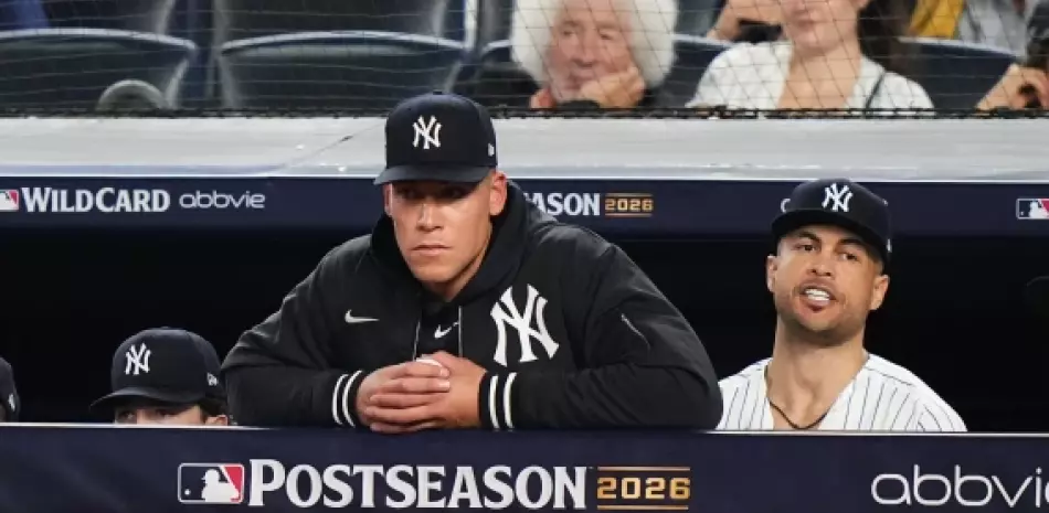 Aaron Judge queda fuera del roster de los Yankees para la Serie Divisional ante Rays