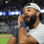 Junior Caminero llevó la frase “¡Los Yankees perdieron!” a todos los lados