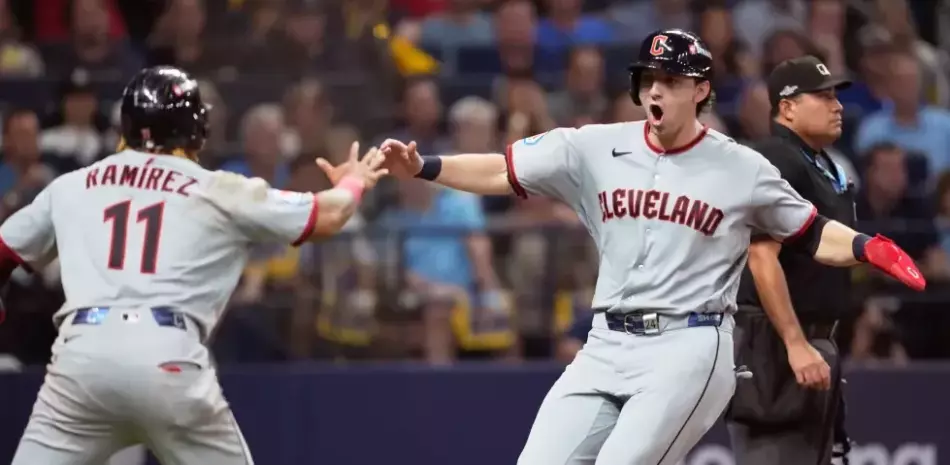 Guardianes vencen a los Rays y se llevan el primero de la Serie de Campeonato