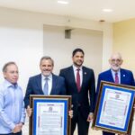 El Senado de la República reconoce a Junior Noboa y a Vitelio Mejía