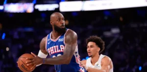 LeBron, Embiid y Maxey impulsan remontada de 29 puntos en triunfo de Sixers