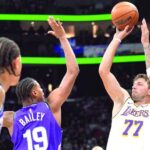 Luka Doncic encesta 52 puntos en el triunfo de los Lakers en la NBA